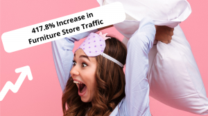 organic traffic increase furniture store